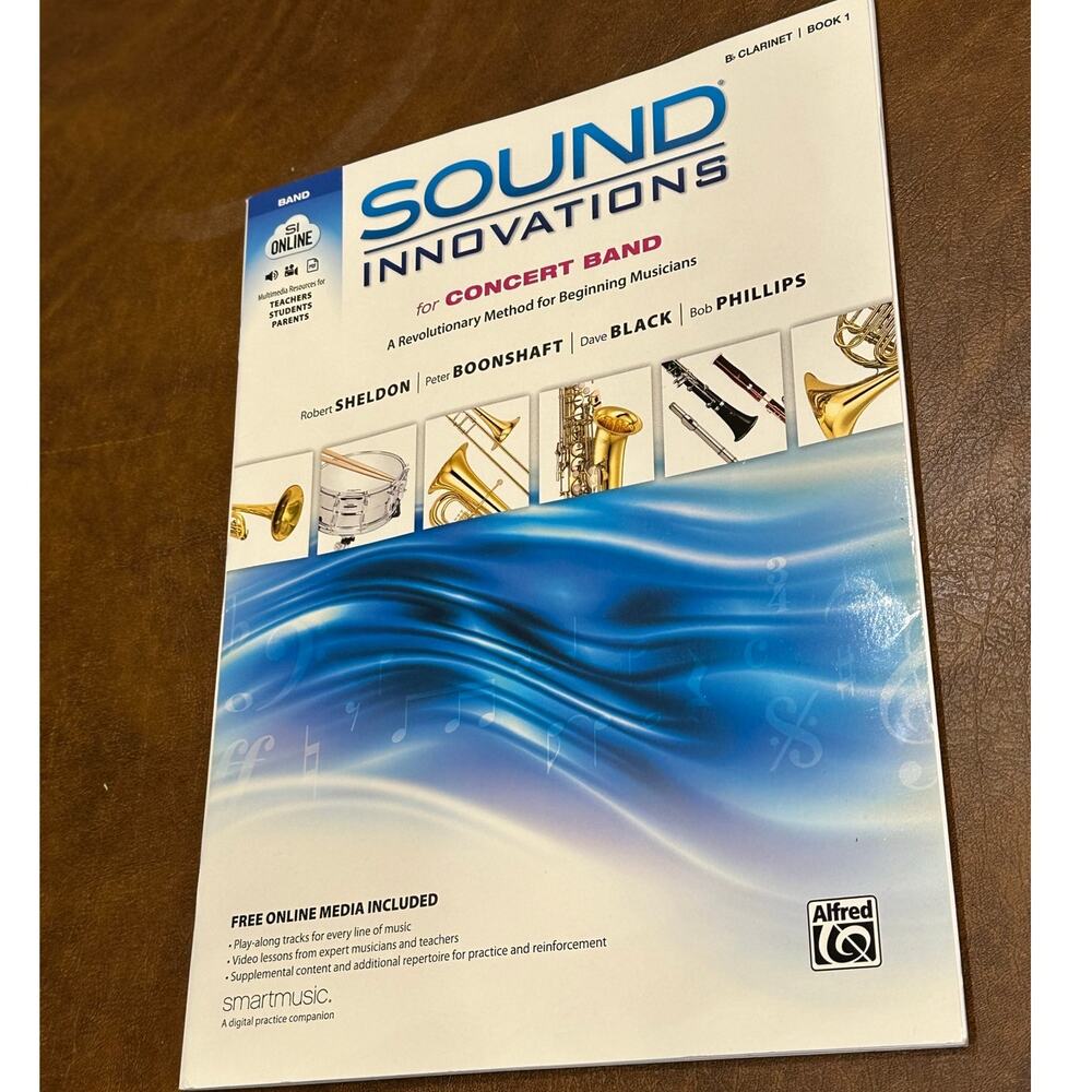 BN clarinet music book